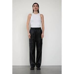 NEW WITHBLACK rita ribbed tank top in white